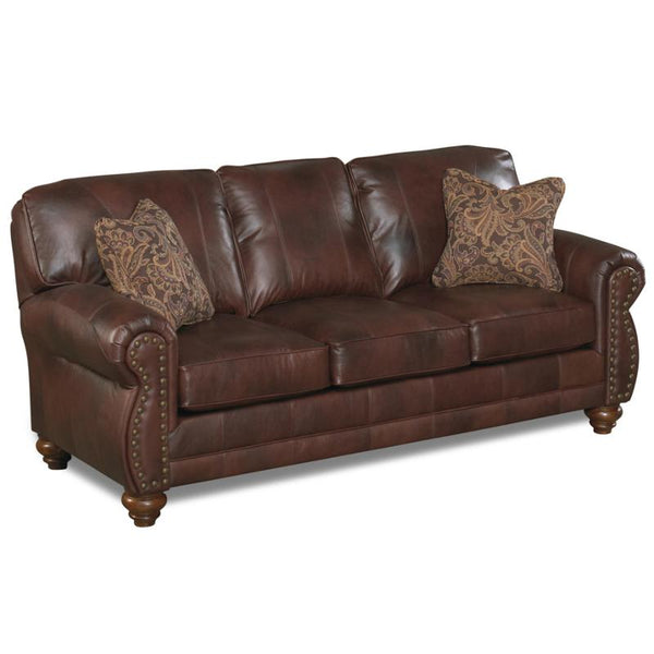 Best Home Furnishings Osmond Stationary Leather Sofa S64DPL-71508L IMAGE 1