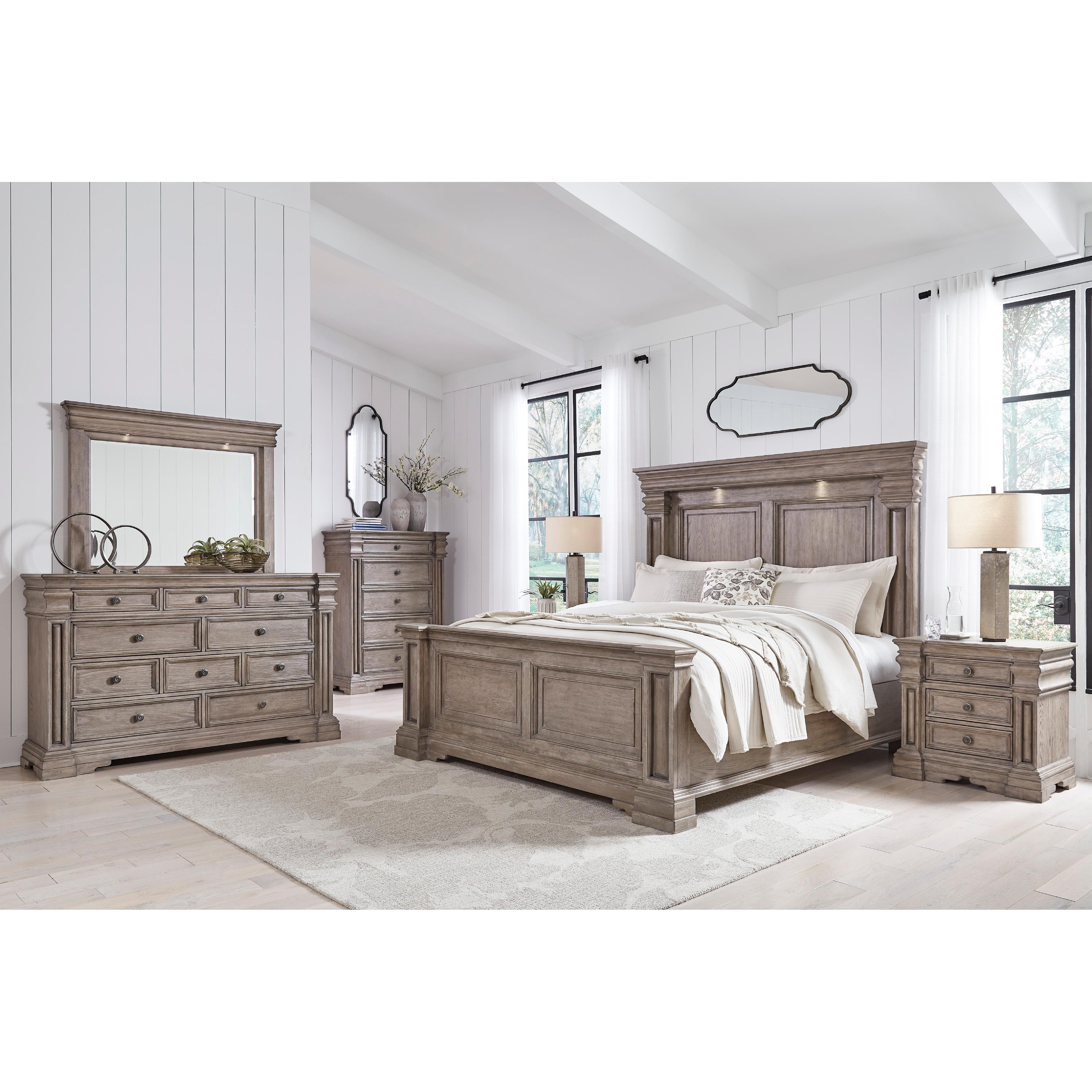 スクーデリア　PK8 Signature Design by Ashley Blairhurst B916 8 pc Queen Panel Bedroom Se