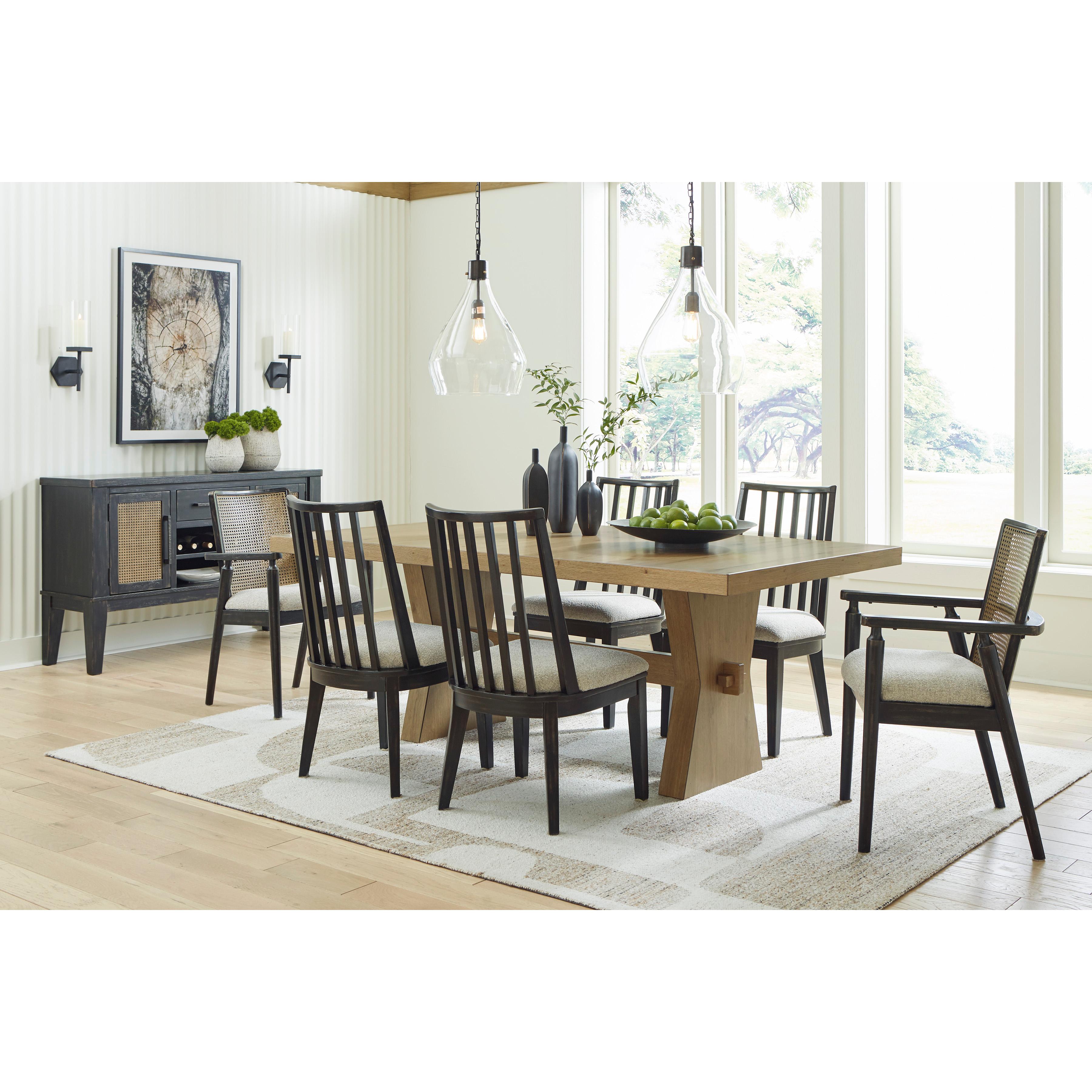 Signature Design by Ashley Galliden D841 7 pc Dining Set