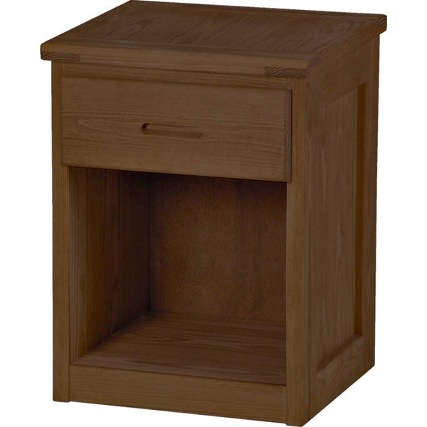 Crate Designs Furniture 1-Drawer Nightstand B7009 IMAGE 1