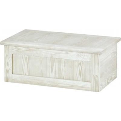 Crate Designs Furniture Storage Bench 8008 Storage Bench - White IMAGE 1