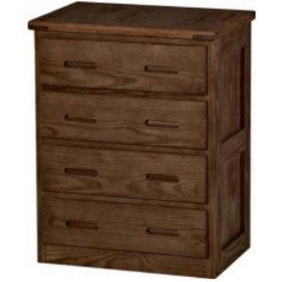 Crate Designs Furniture 4-Drawer Chest E7024 IMAGE 1