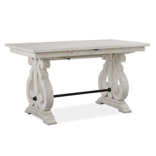 Magnussen Bronwyn Counter Height Dining Table with Trestle Base D4436-42B/D4436-42T IMAGE 1