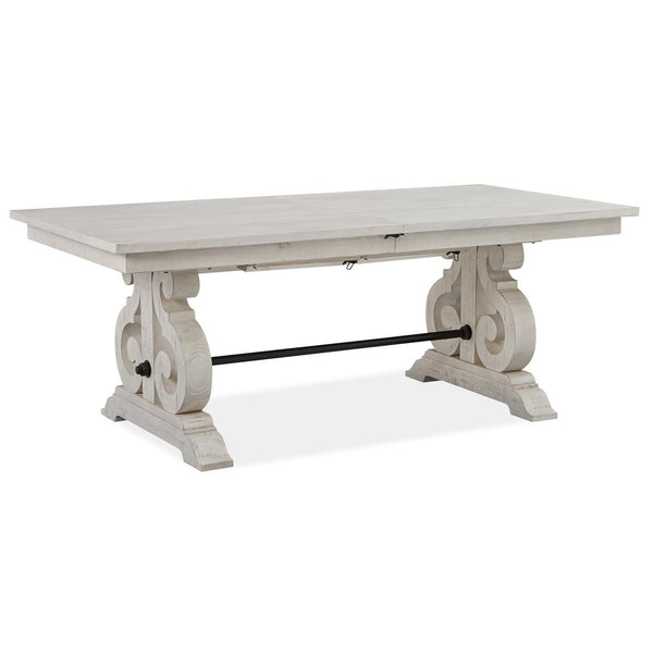 Magnussen Bronwyn Dining Table with Trestle Base D4436-20B/D4436-20T IMAGE 1