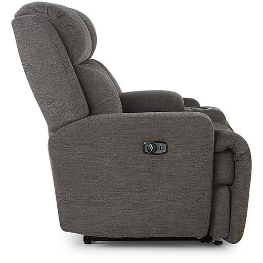 Best Home Furnishings O'Neil Reclining Fabric Loveseat O'Neil L920RY4 Reclinig Loveseat with Console - Charcoal IMAGE 4
