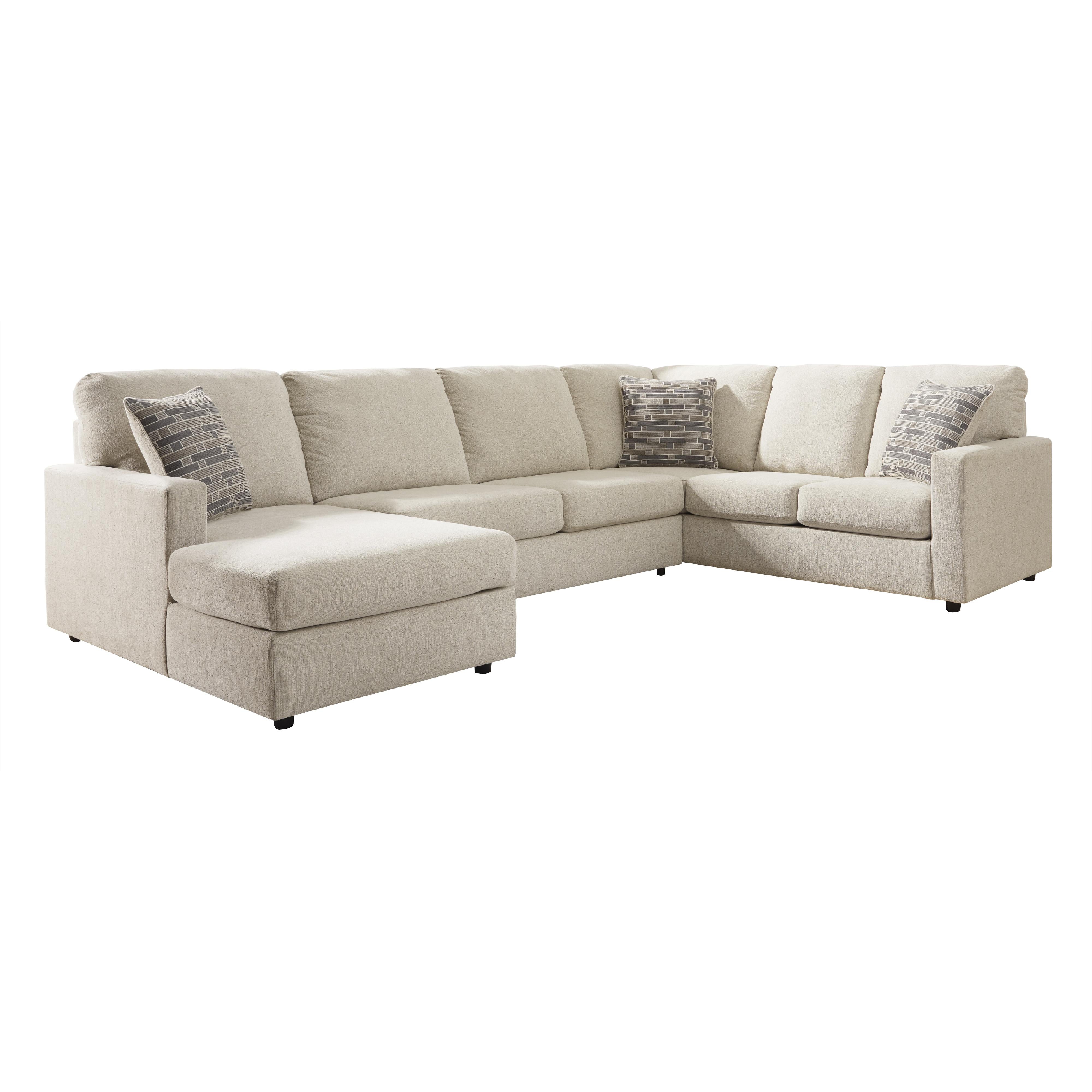 Signature Design by Ashley Edenfield 29004S1 3 pc Sectional with Chais