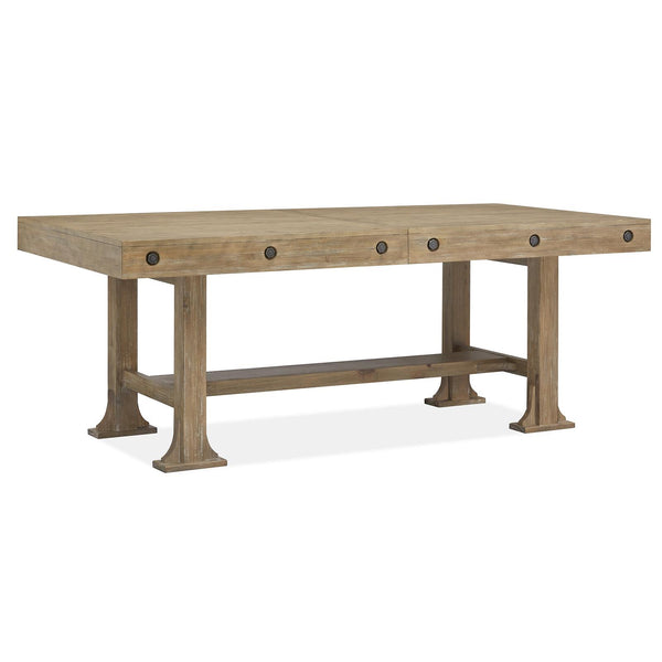 Magnussen Lynnfield Dining Table with Trestle Base D5487-21B/D5487-21T IMAGE 1