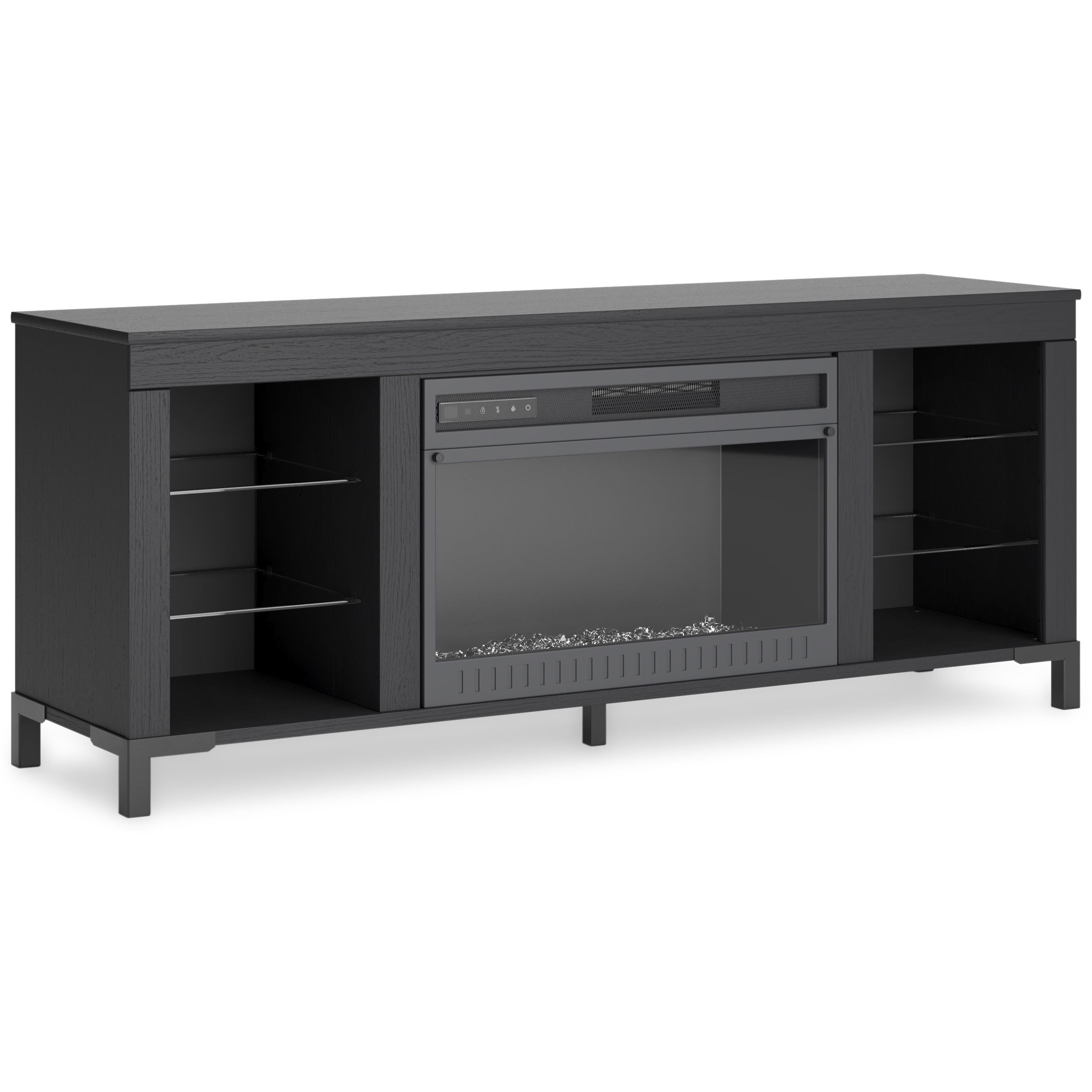 Signature Design by Ashley Cayberry W2721-168 TV Stand with Fireplace