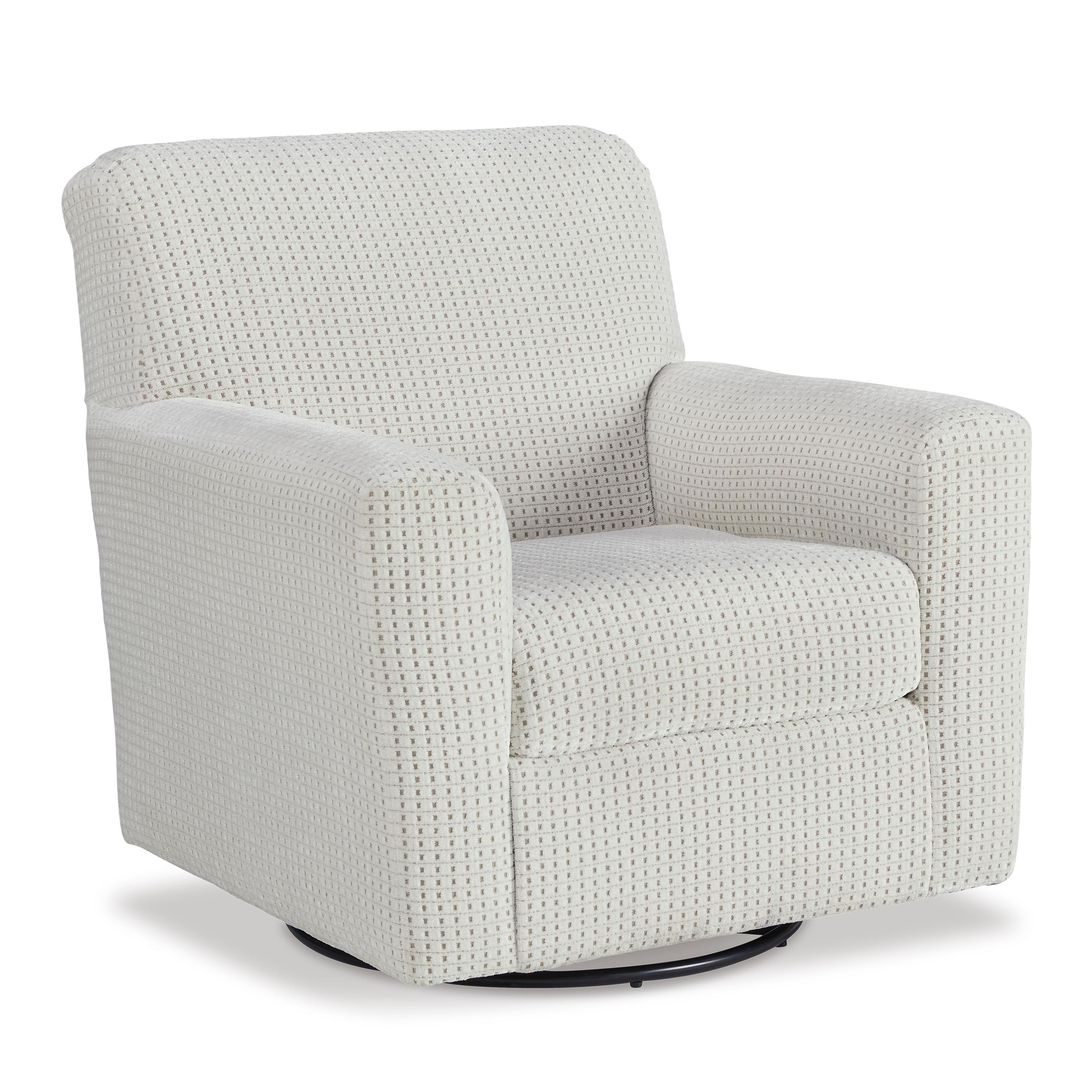 Signature Design by Ashley Herstow A3000365C Swivel Glider Accent Chair
