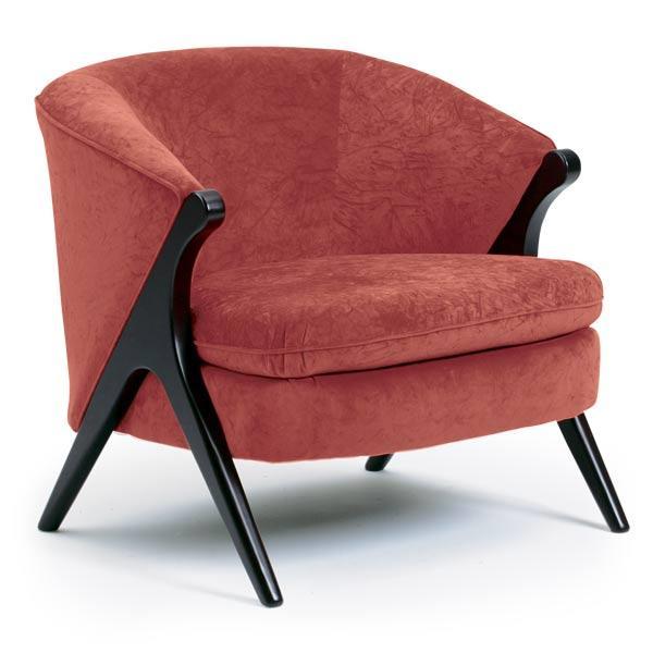 Best Home Furnishings Tatiana Stationary Fabric Accent Chair Tatiana 3850E Accent Chair IMAGE 1
