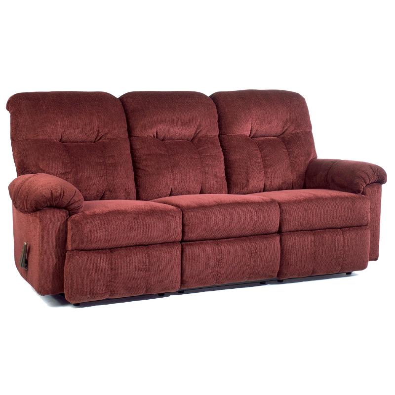 Best Home Furnishings Ares Reclining Fabric Sofa Ares S350RA4 IMAGE 3