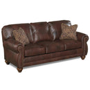 Best Home Furnishings Osmond Stationary Leather Sofa S64DPL-71508L IMAGE 1