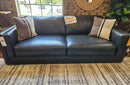 57405 - Leather Living Room Set - Amiata