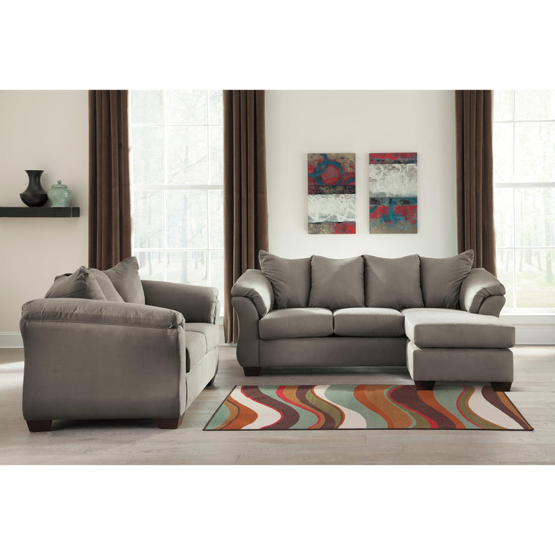 Signature Design by Ashley Darcy Stationary Fabric Loveseat 7500535 IMAGE 3