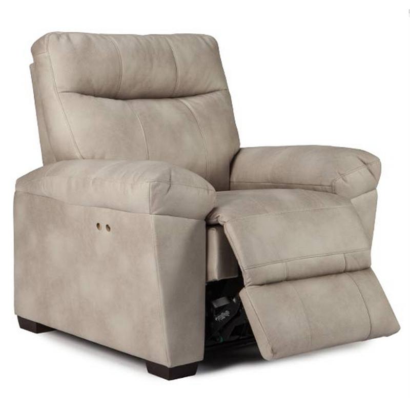 Best Home Furnishings Makena Power Fabric Recliner Makena R900RP2E (Beige) IMAGE 2