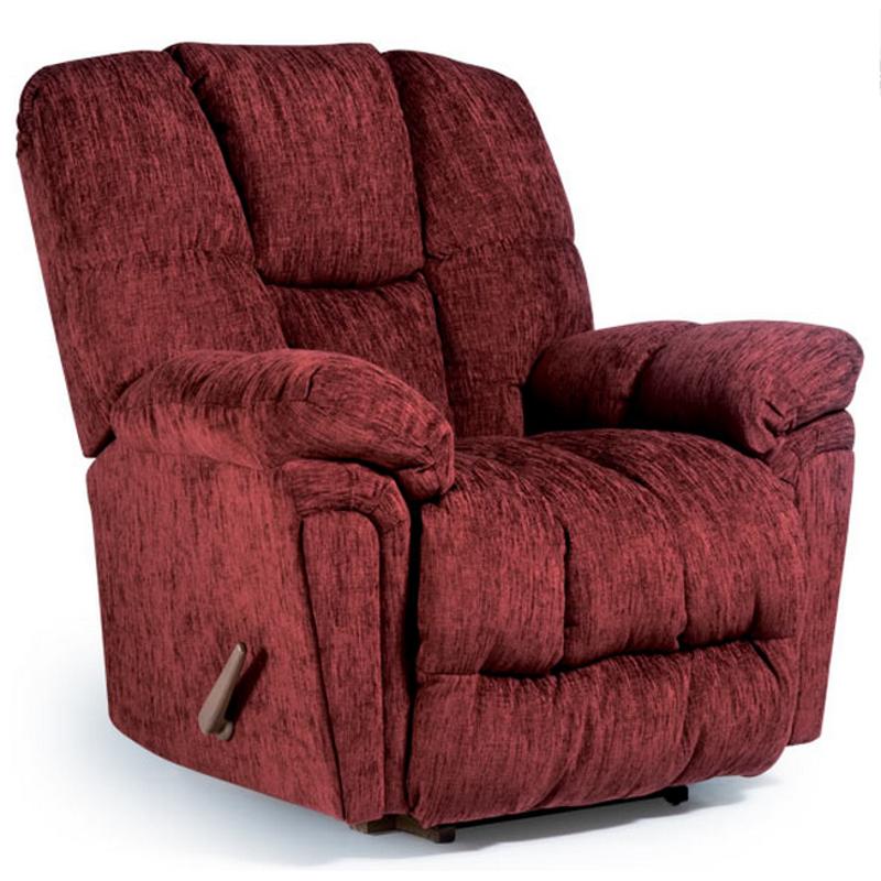 Best Home Furnishings Maurer Rocker Fabric Recliner Maurer 9DW37 Rocker Recliner IMAGE 1