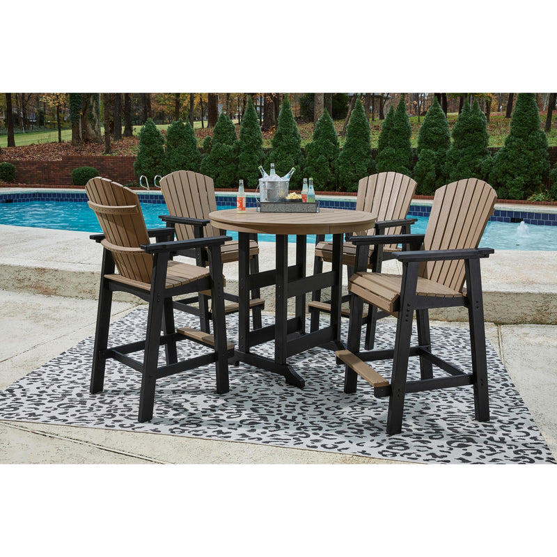 Signature Design by Ashley Fairen Trail P211 5 pc Outdoor Dining Set IMAGE 1