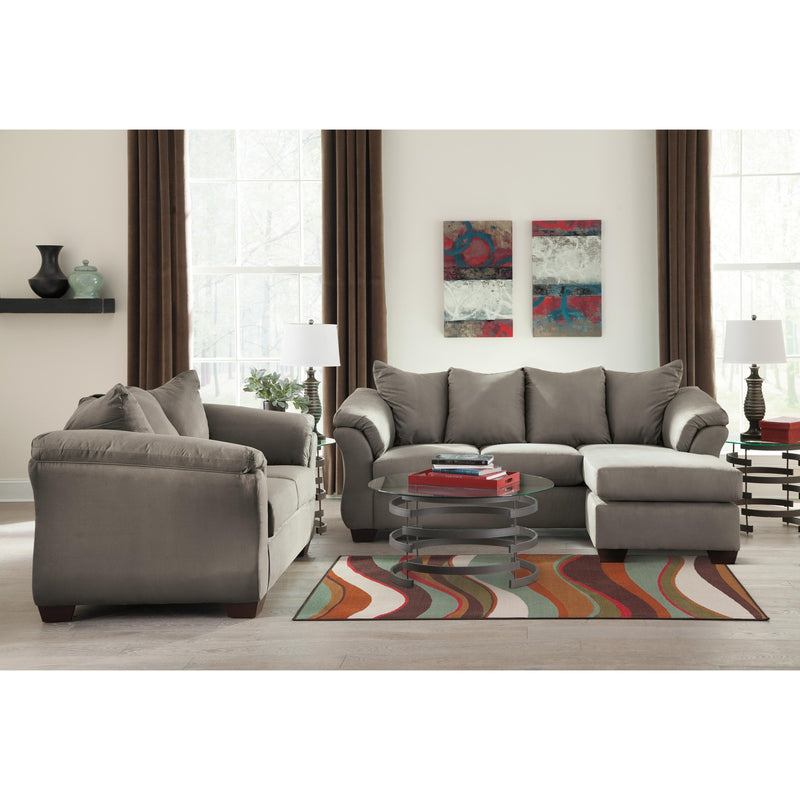 Signature Design by Ashley Darcy Fabric Sectional 7500518 IMAGE 4
