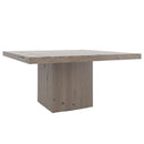 Canadel Square Loft Dining Table with Pedestal Base TSQ0606049NARPRN-F IMAGE 1