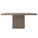 Canadel Square Loft Dining Table with Pedestal Base TSQ0606049NARPRN-F IMAGE 2