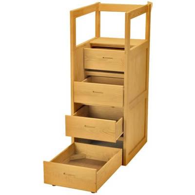 Crate Designs Furniture Kids Bed Components Storage Steps 4900 IMAGE 2