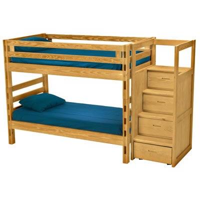 Crate Designs Furniture Kids Bed Components Storage Steps 4900 IMAGE 3