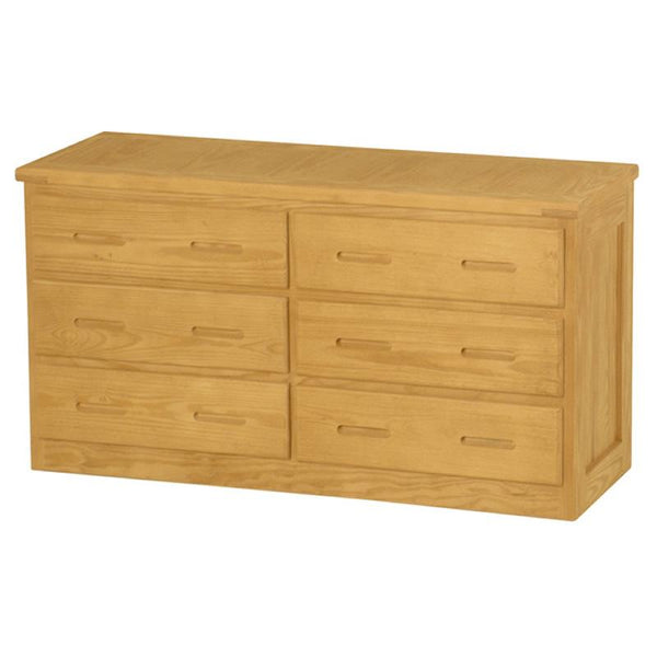 Crate Designs Furniture 6-Drawer Dresser 7012 IMAGE 1