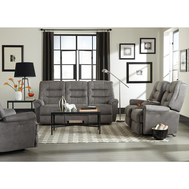 Best Home Furnishings Langston Reclining Fabric Sofa Langston S820RA4 IMAGE 3