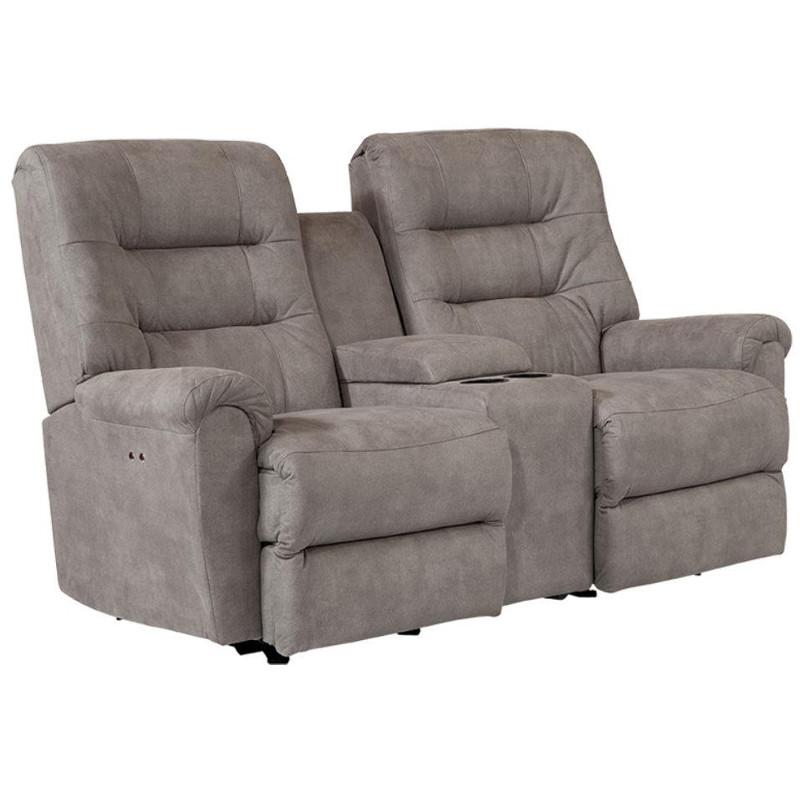 Best Home Furnishings Langston Manual Reclining Fabric Loveseat Langston L820RC4 IMAGE 1