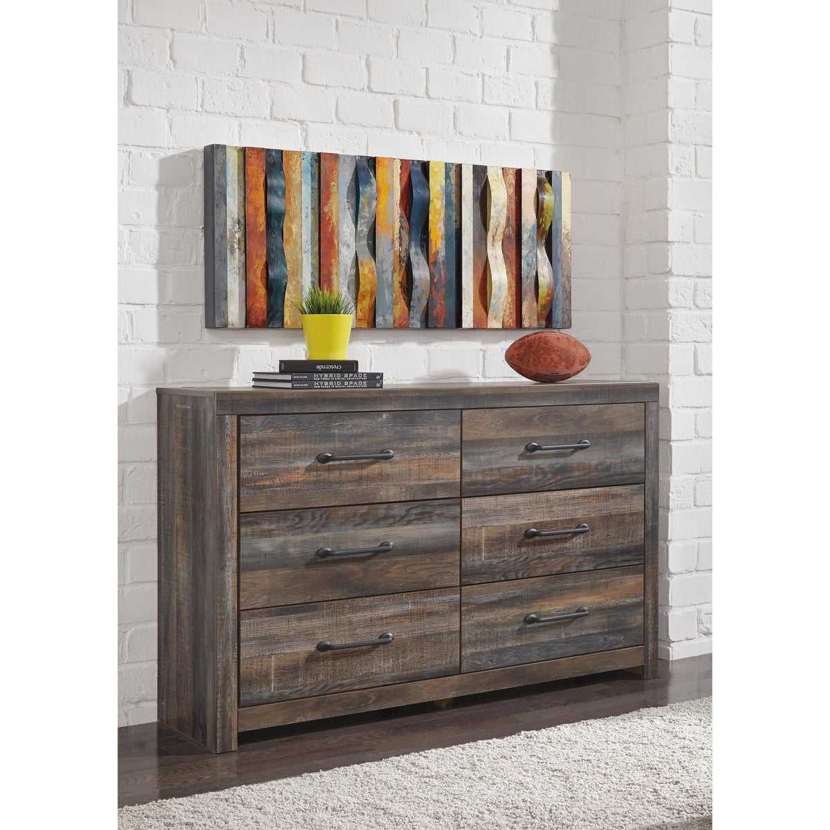 Signature Design by Ashley Drystan B211 6 pc Full Panel