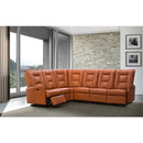  Elran Lydia Reclining Leather 3 pc Sectional L066-600/L066-530/L066-910 IMAGE 1