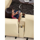 Best Home Furnishings Costilla Reclining Leather Sofa S230UP4 IMAGE 3