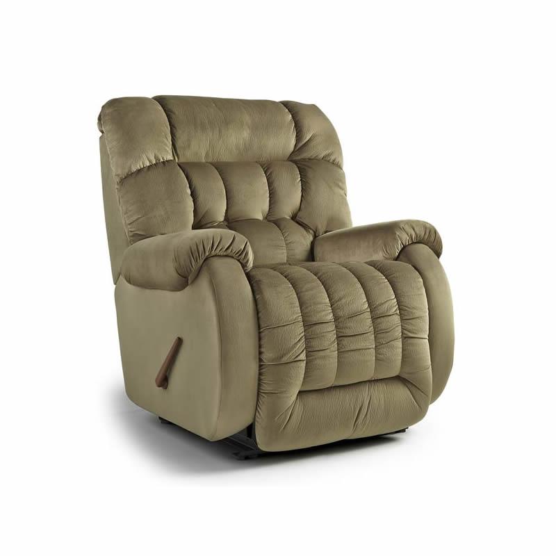 Best Home Furnishings Rake Fabric Recliner 9B14 IMAGE 2