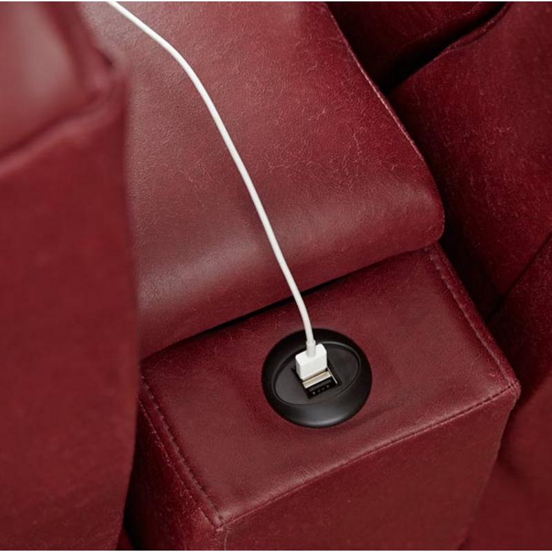 Best Home Furnishings Felicia Power Reclining Leather Loveseat Felicia L270UQ7 IMAGE 2
