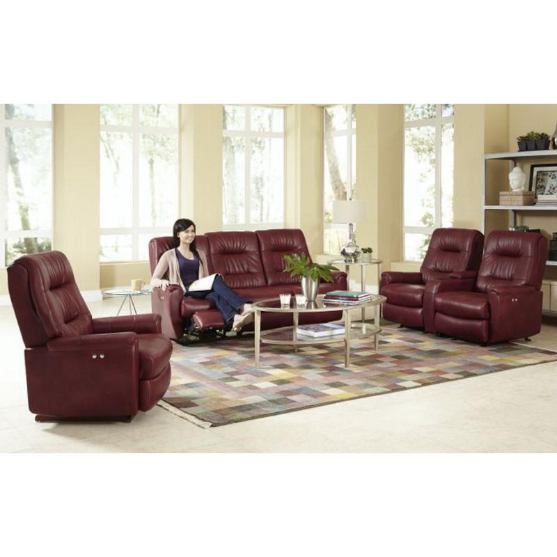 Best Home Furnishings Felicia Power Reclining Leather Loveseat Felicia L270UQ7 IMAGE 3