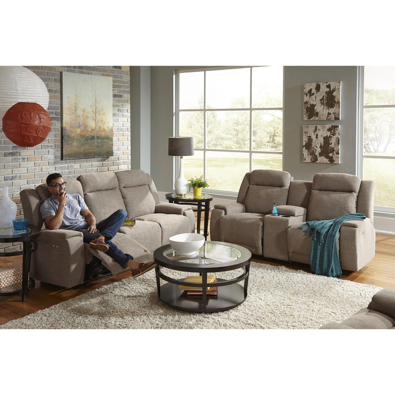 Best Home Furnishings Hardisty Manual Reclining Fabric Loveseat L680RC4-24699 IMAGE 2