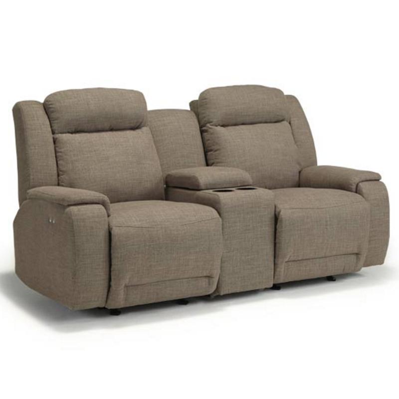 Best Home Furnishings Hardisty Power Reclining Fabric Loveseat Hardisty L680RQ4 IMAGE 1