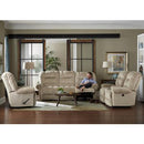 Best Home Furnishings Seger Reclining Fabric Sofa Seger S720RA4 (Beige) IMAGE 2