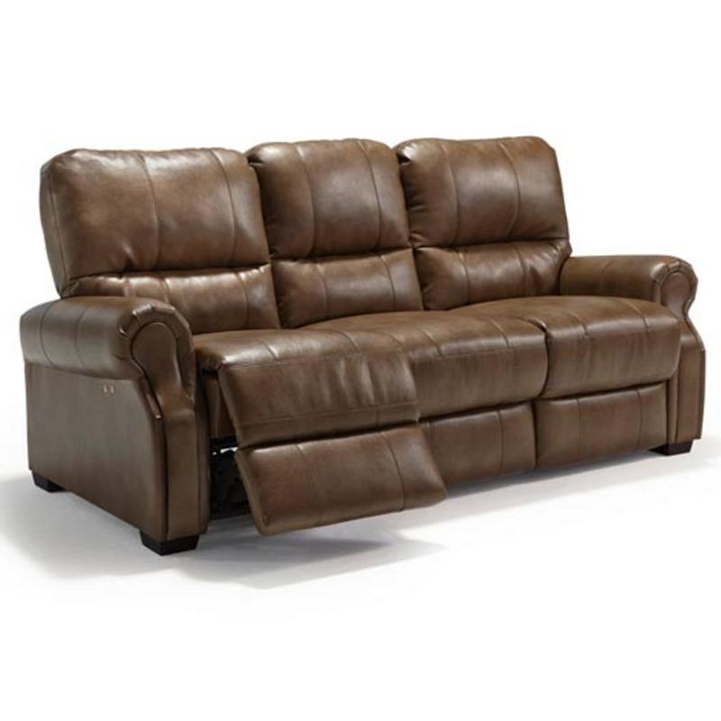 Best Home Furnishings Damien Power Reclining Leather Sofa Damien S910UP2 IMAGE 2