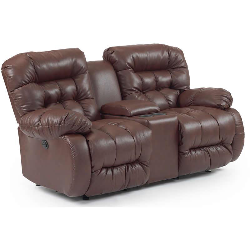 Best Home Furnishings Plusher Power Reclining Fabric Loveseat Plusher L565CQ7 IMAGE 1