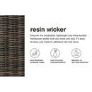 Signature Design by Ashley Beachcroft P791P15 4-piece Outdoor Seating Set IMAGE 5