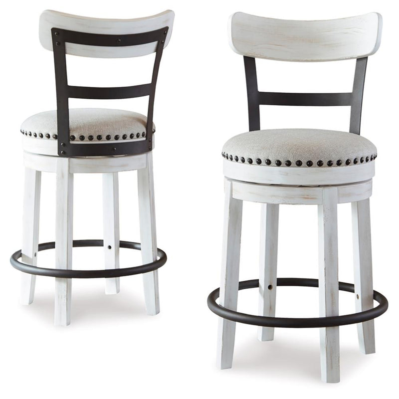 Signature Design by Ashley Valebeck D546D13 3 pc Counter Height Dining Set IMAGE 4