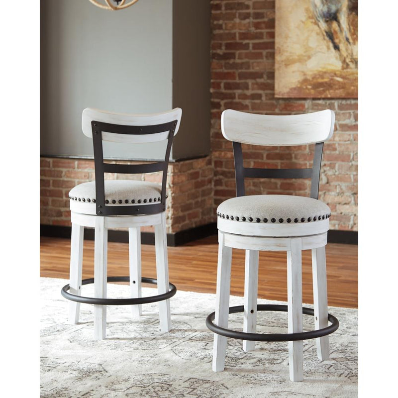 Signature Design by Ashley Valebeck D546D13 3 pc Counter Height Dining Set IMAGE 8
