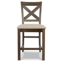 Signature Design by Ashley Moriville D631D12 9 pc Counter Height Dining Set IMAGE 3