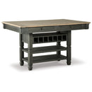 Signature Design by Ashley Tyler Creek D736D14 3 pc Counter Height Dining Set IMAGE 2