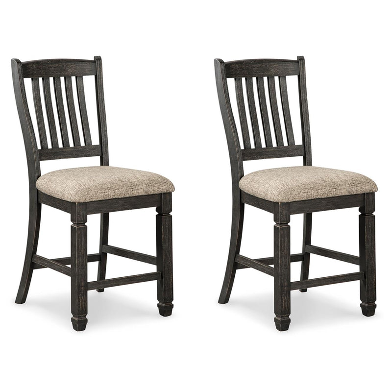 Signature Design by Ashley Tyler Creek D736D14 3 pc Counter Height Dining Set IMAGE 3