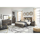  Signature Design by Ashley Drystan B211B79 8 pc Queen Bookcase Bedroom Set IMAGE 1