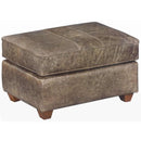 Best Home Furnishings Fabric and Leather Look Ottoman 0027AW-25276 IMAGE 1