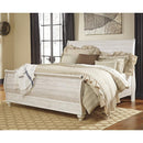  Signature Design by Ashley Willowton B267B44 8 pc King Sleigh Bedroom Set IMAGE 2