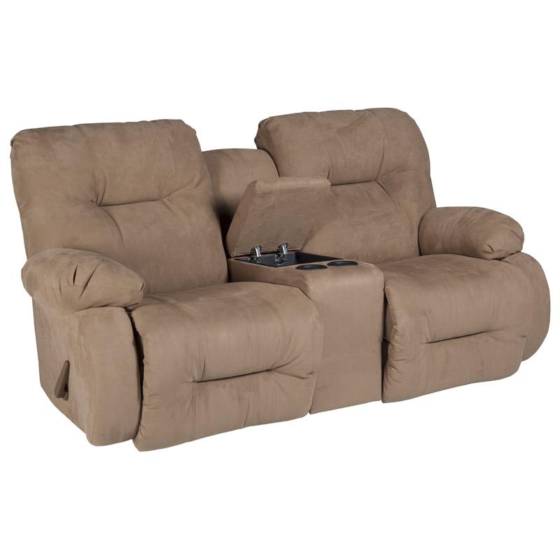 Best Home Furnishings Key West Manual Reclining Fabric Loveseat Key West L700CC4 IMAGE 1